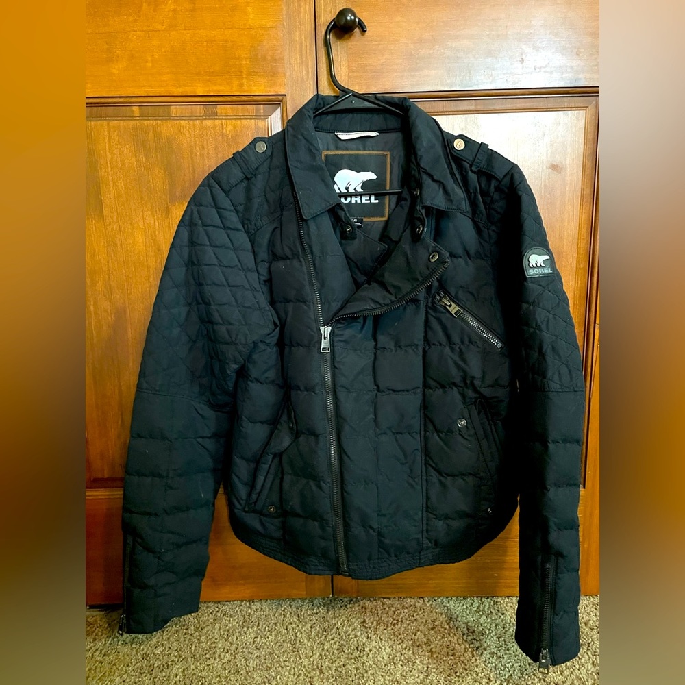 Sorel Carly Quilted Moto Jacket